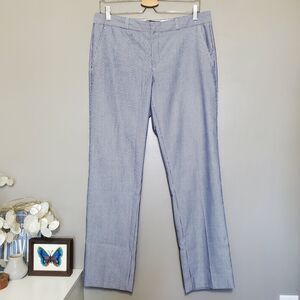 Banana Republic Blue Striped Women's Pants